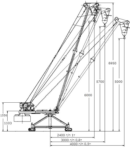 Чертежи кран пионер