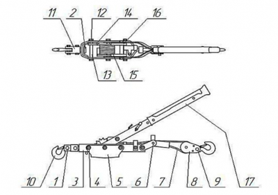 X2Y3 три крюка 4 т