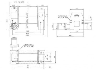 H14W с червячным редуктором