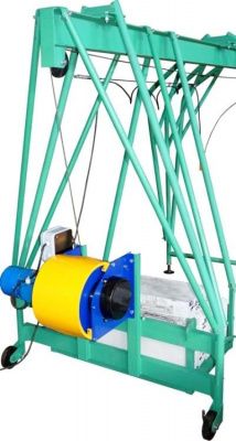 Кран в окно Умелец ПС-500 лебедка-2