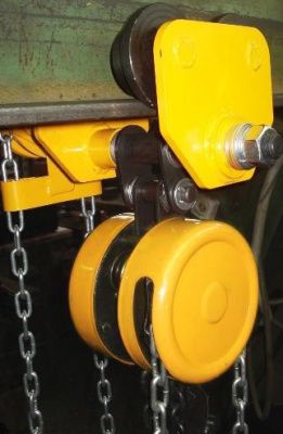 Узел сопряжения тали и кошки.