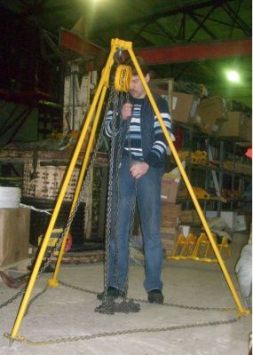 Тренога ТГП с ручной талью