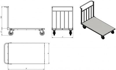 Схема тележки ТПУ
