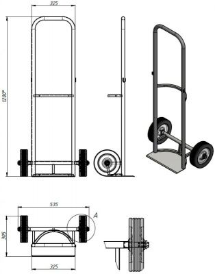 Схема тележки